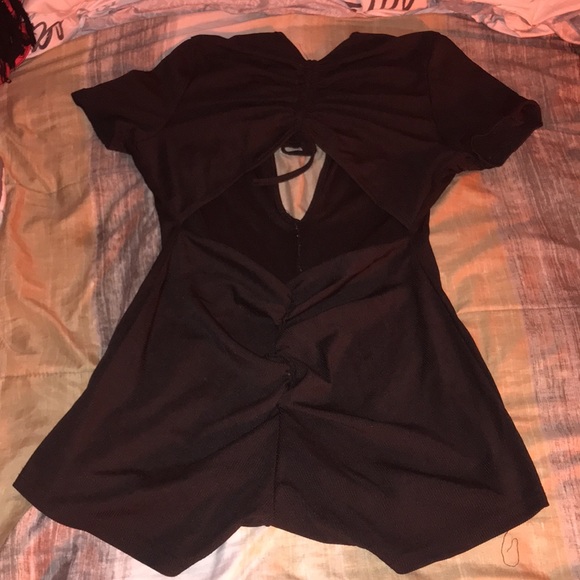 An all black romper. - Picture 2 of 2